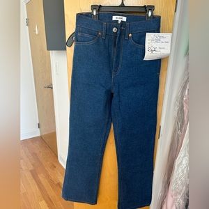 RE/DONE JEANS. Crop boot size 26. NWT!! NEVER WORN